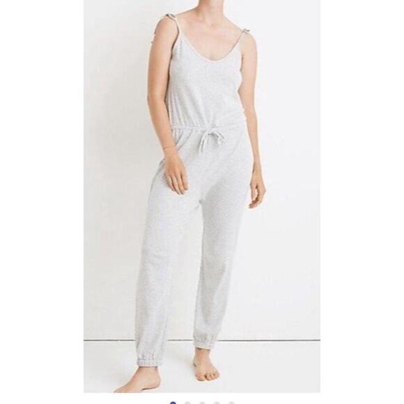 Grey madewell jumpsuit with adjustable - Picture 1 of 4